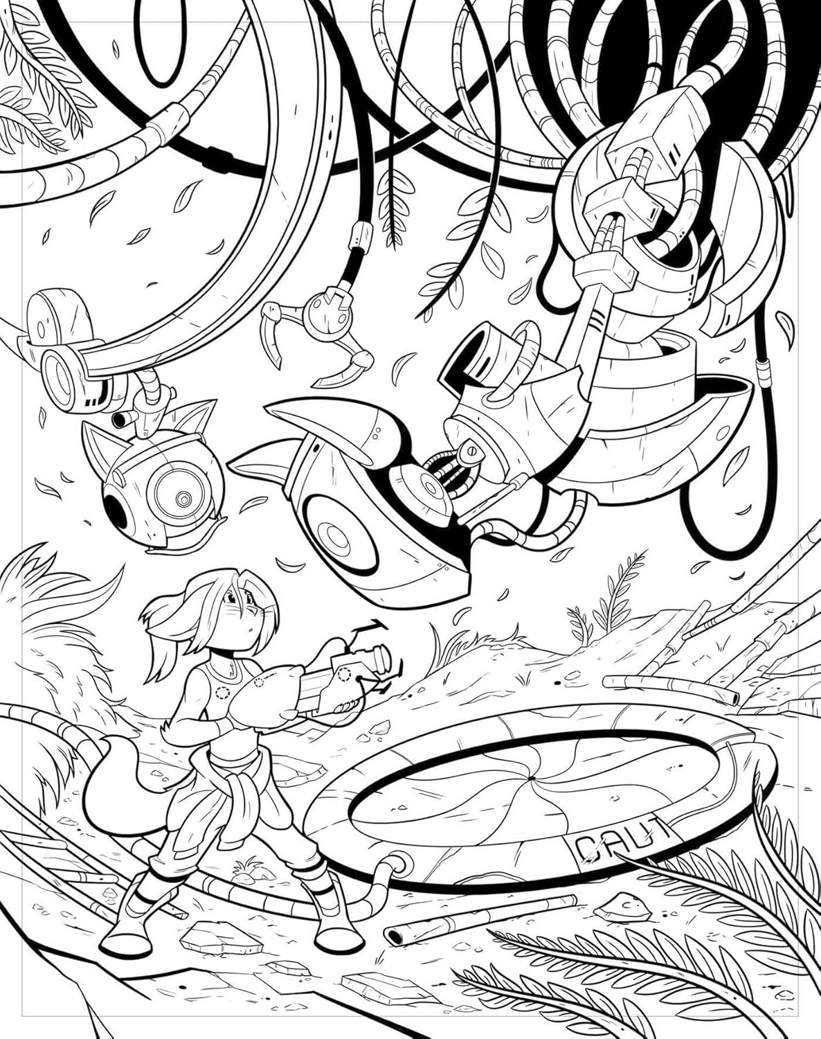 Gamer Kitties: A Pawsome Gaming Coloring Book – Paperback