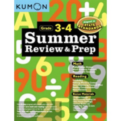 Kumon:Summer Review And Prep 3-4