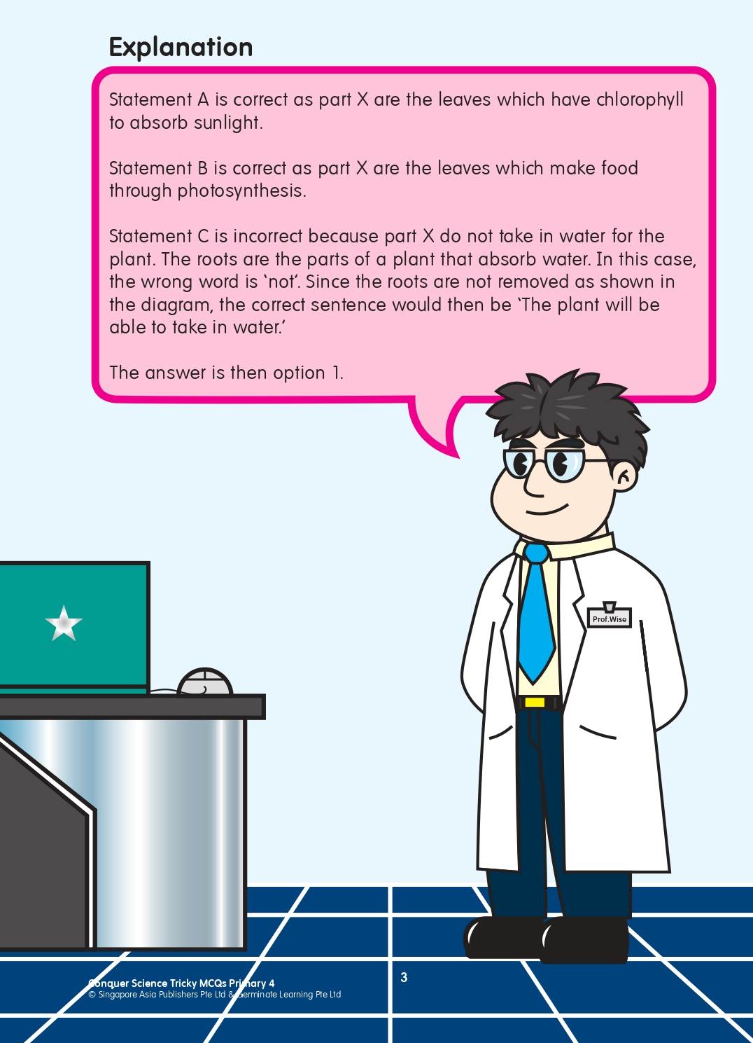Conquer Science Tricky MCQs Primary 4