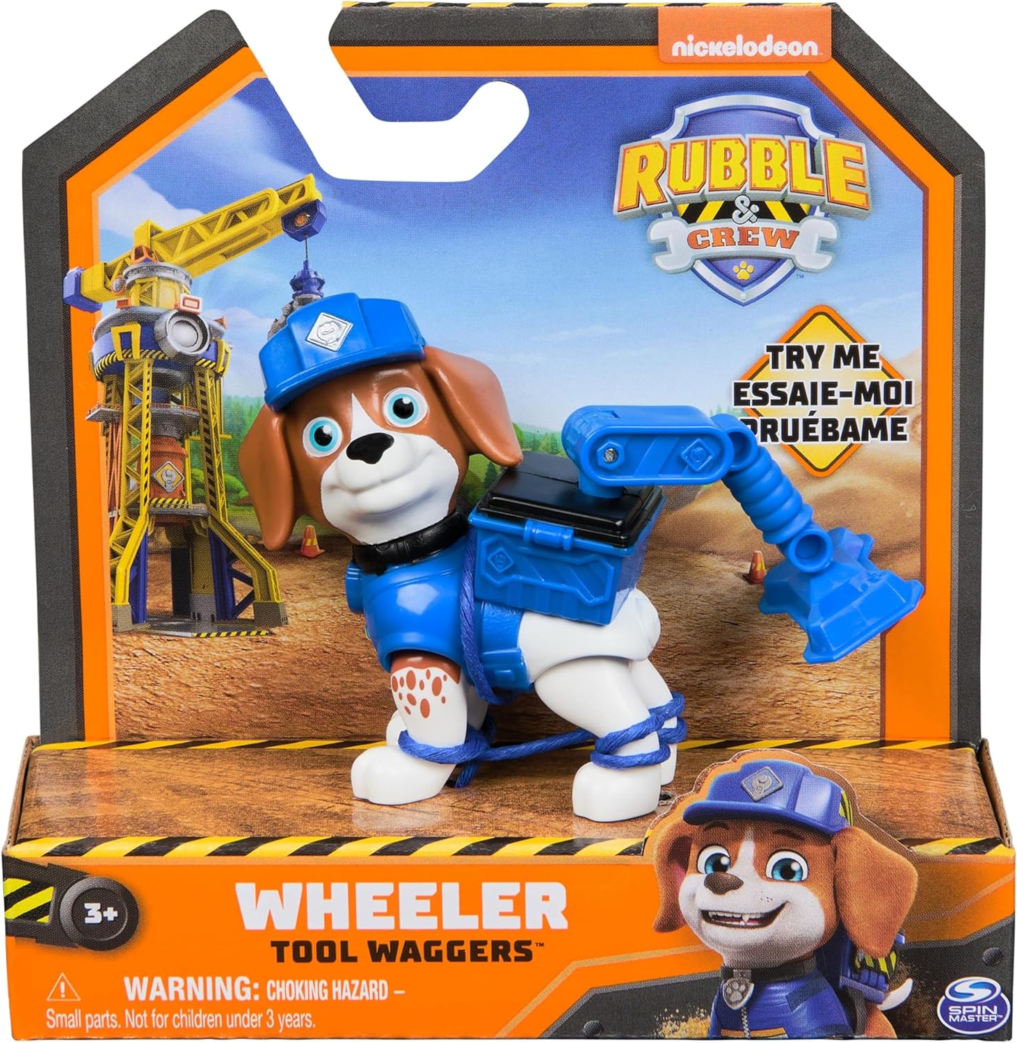 SPIN MASTER RUBBLE AND CREW WHEELER TOOL ACTION FIGURE ASSORTED
