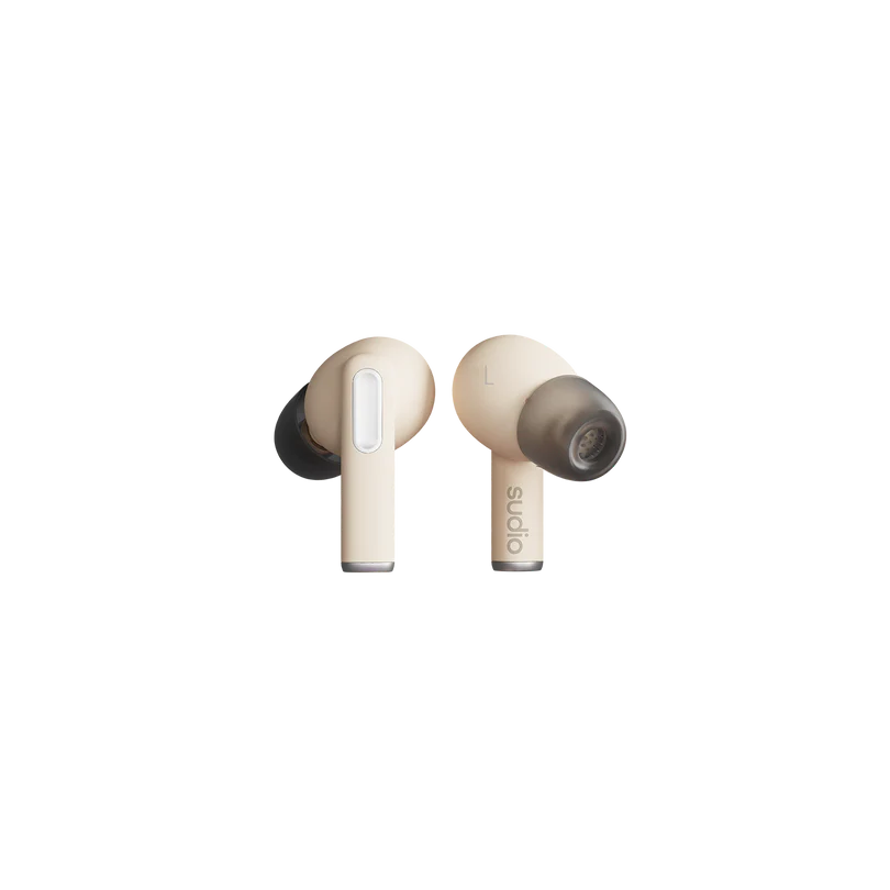 Sudio A1 Pro Wireless Earbuds with ANC - Sand