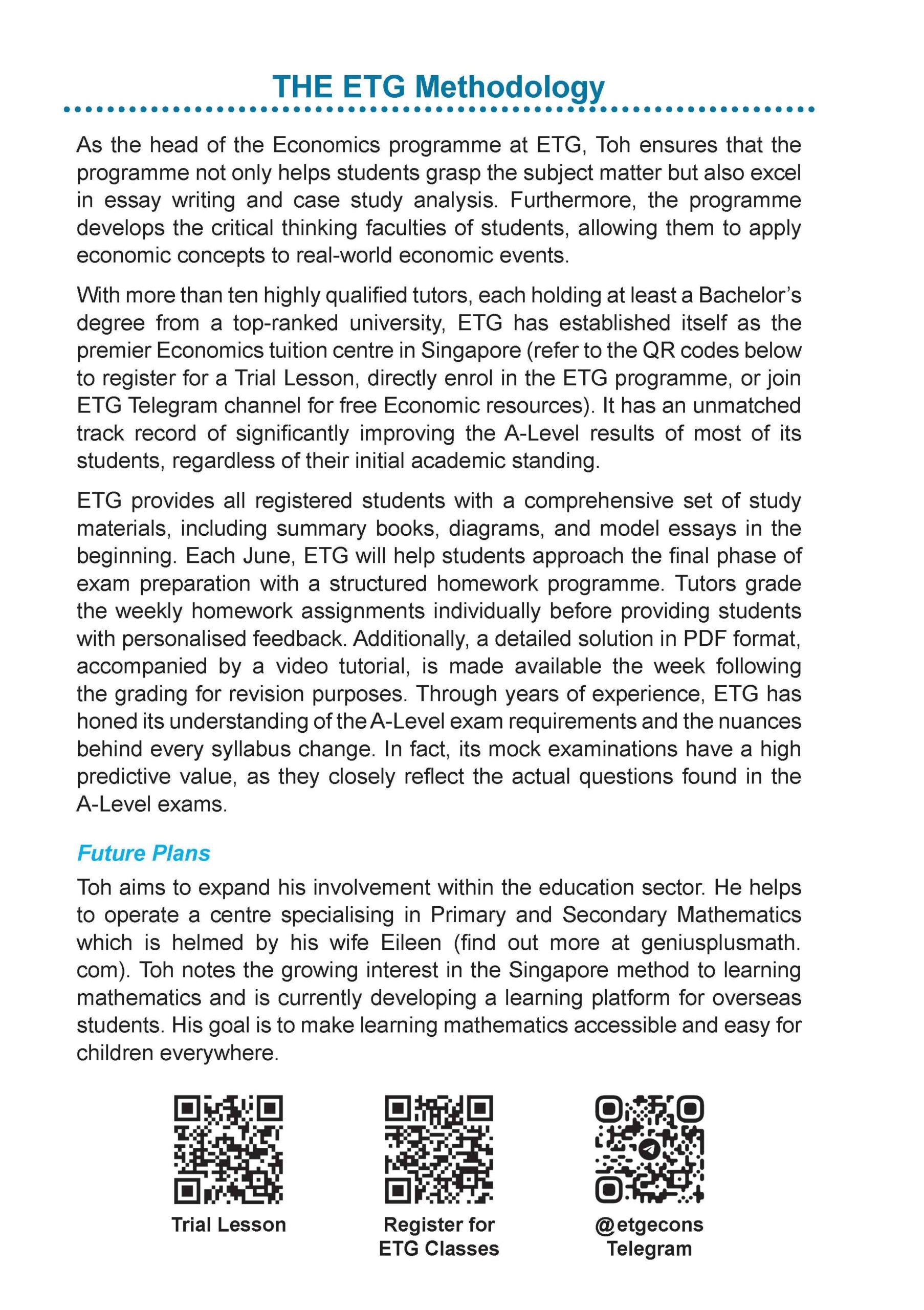 Notes+ With Etg Econs 50 Model Essays In A-Level Microeconomics