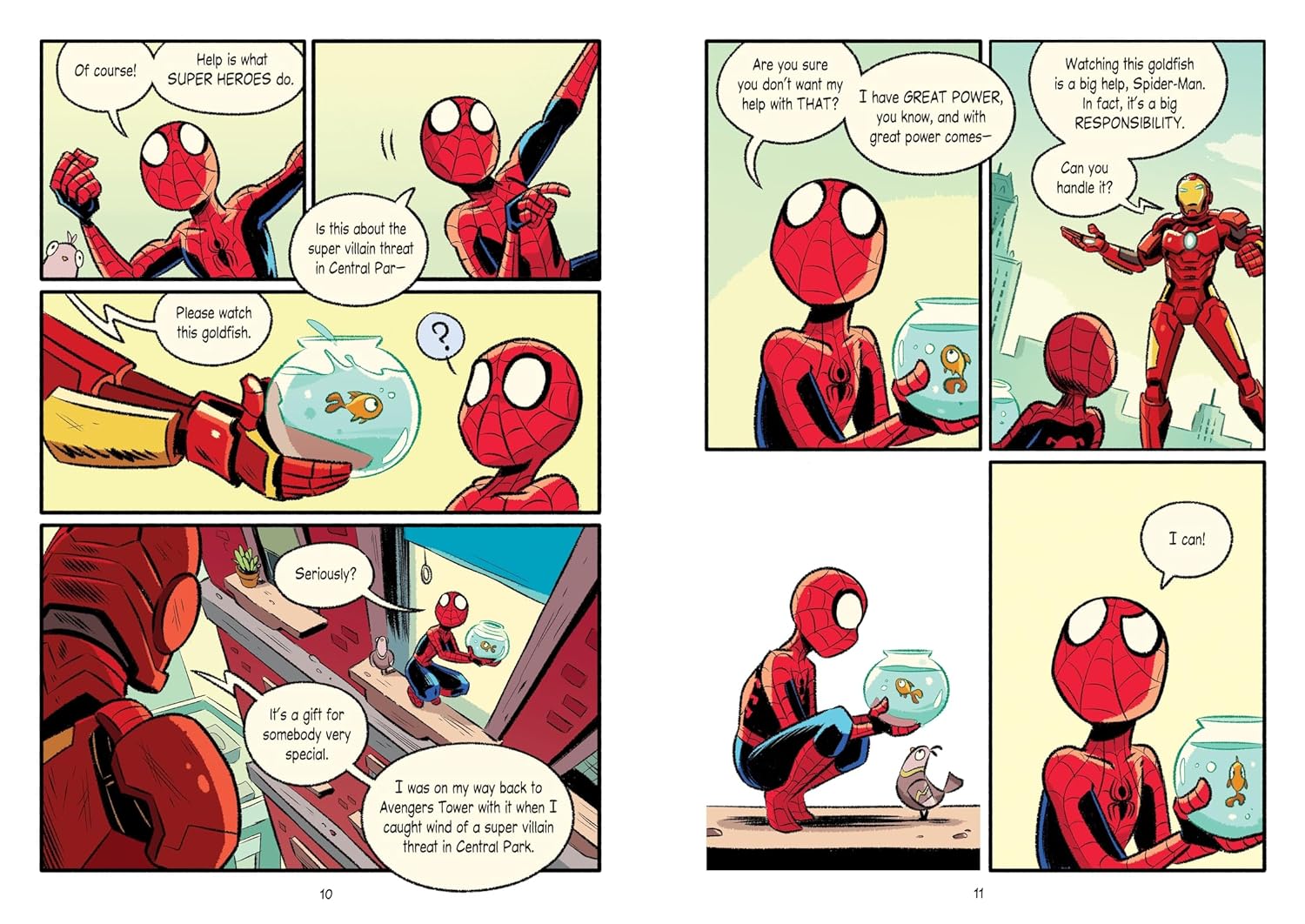 Spider-Man: Animals Assemble!(A Mighty Marvel Team-Up, Volume 1): An Original Graphic Novel (Paperback)