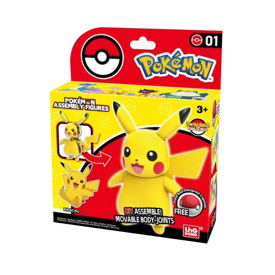 POKEMON ASSEMBLY FIGURES PIKACHU