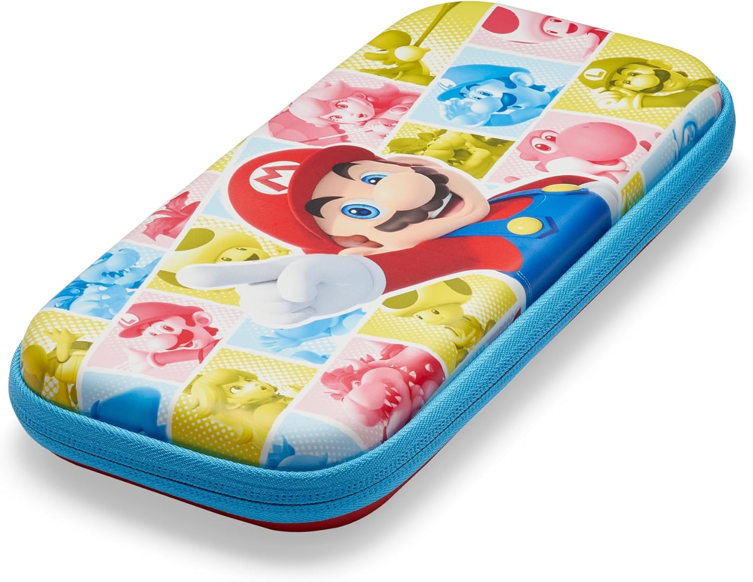 PowerA Slim Case for Nintendo Switch - OLED Model, Nintendo Switch, Nintendo Switch Lite - Mushroom Kingdom Reel (Officially Licensed)