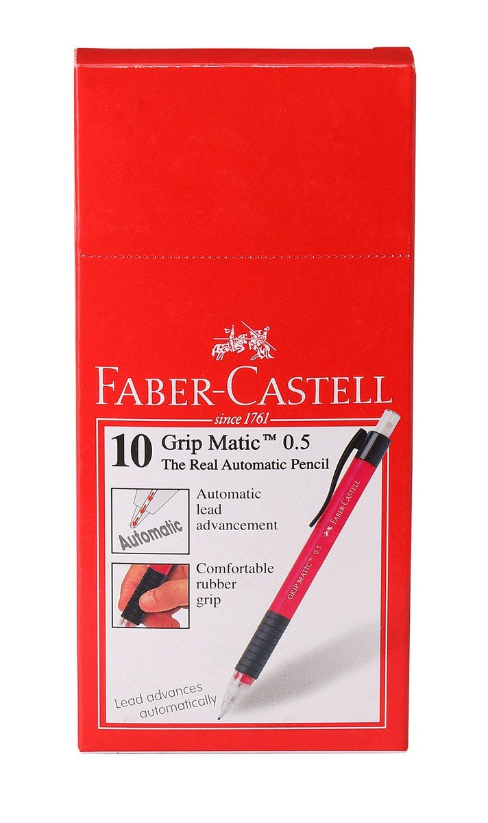 Faber-Castell Gripmatic 1338 Auto Mechanical Pencil, Opaque in Box-133811-0.5