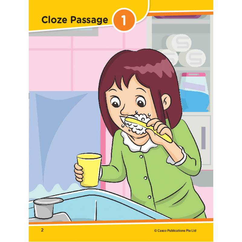 Pre-School English Cloze Passage