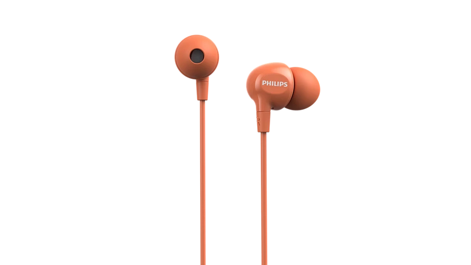 Philips In-Ear Headphones With Mic TAE2100OR/97