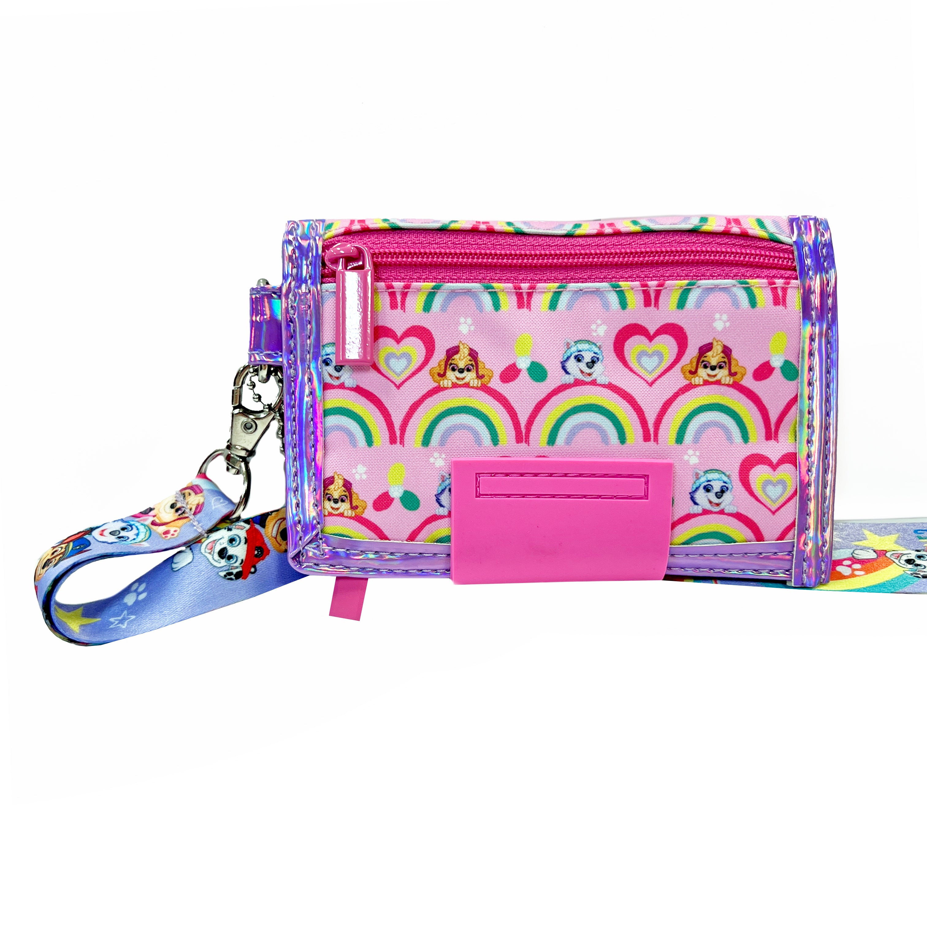 PAW PATROL TWO FOLD WALLET WITH LANYARD SKYE