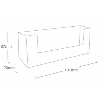 Taymar Biz Card Holder Wall Mount Wbc93h