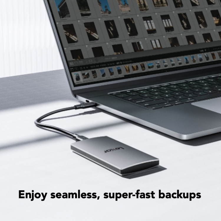 Lexar ES3 1TB Portable SSD - White