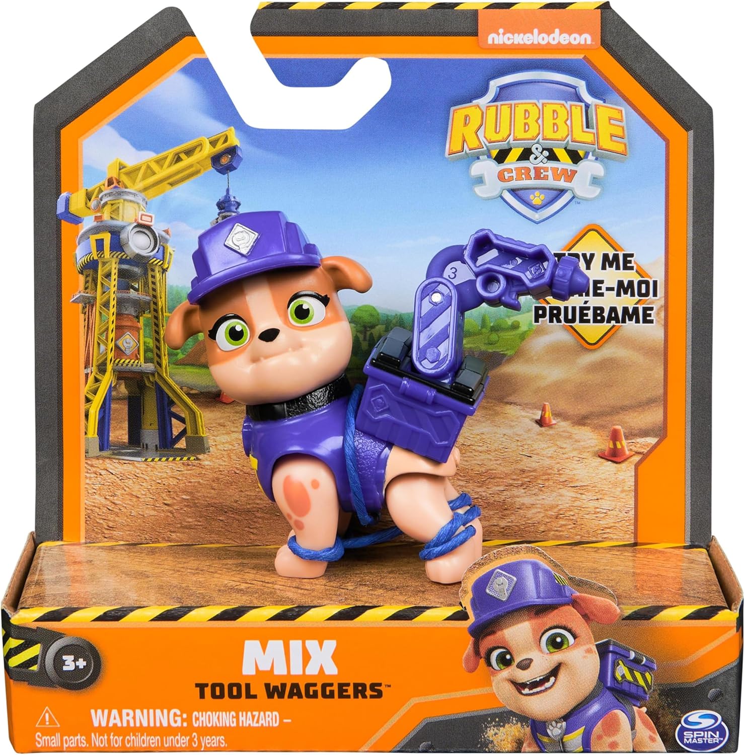 SPIN MASTER RUBBLE AND CREW WHEELER TOOL ACTION FIGURE ASSORTED