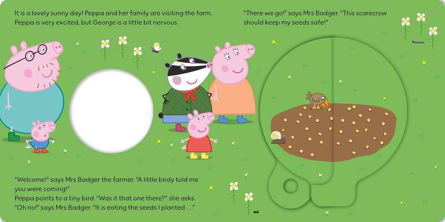 Peppa Pig: Fun at the Farm - A Magic Wheel Book