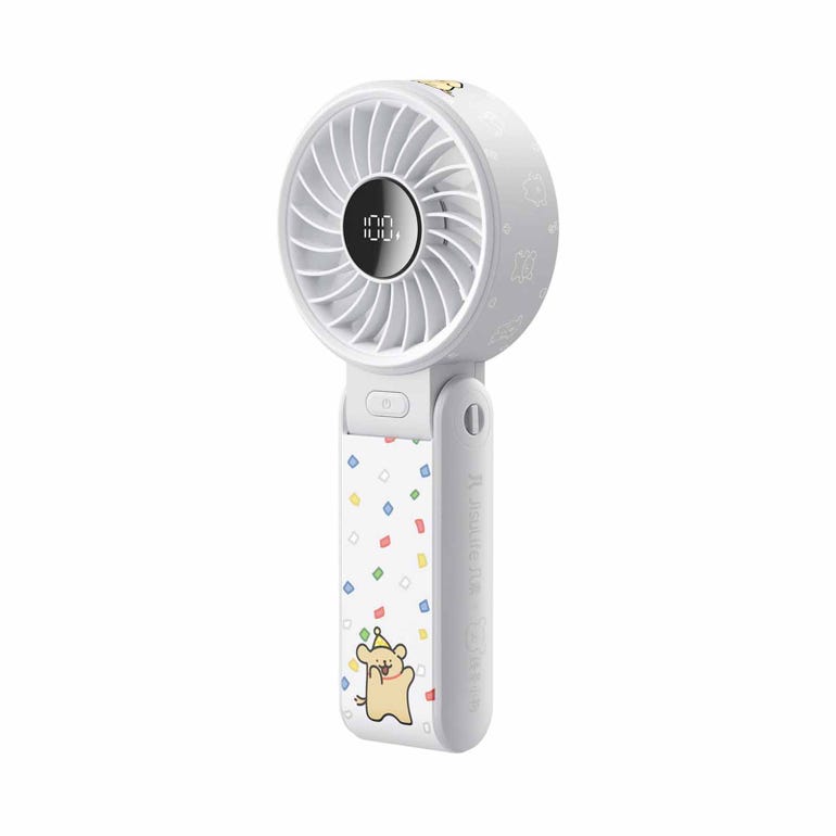 Jisulife Life7 Grey MALTESE Handheld Fan (5000MAH)