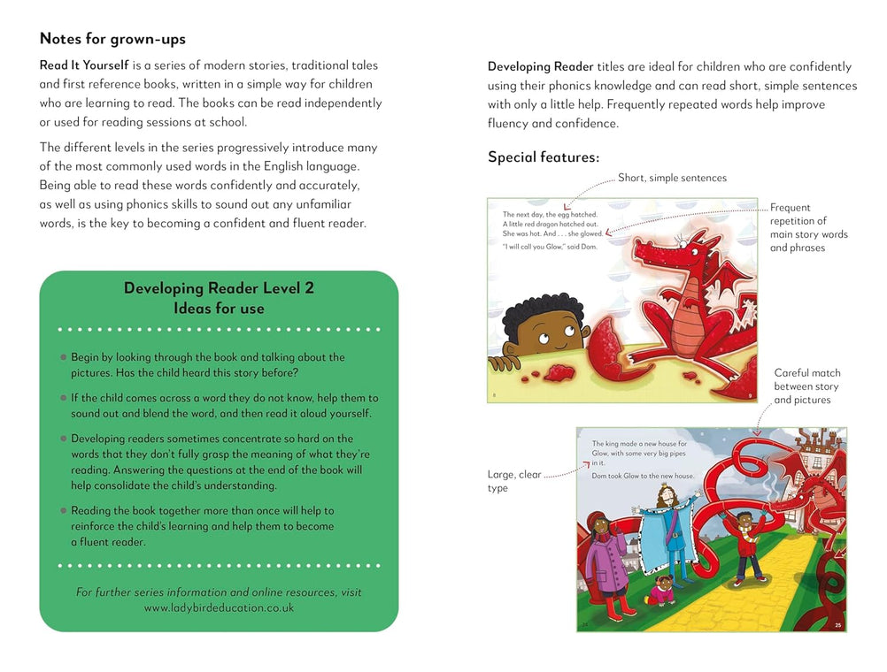 Dom's Dragon: Read It Yourself - Level 2 Developing Reader (Hardcover)