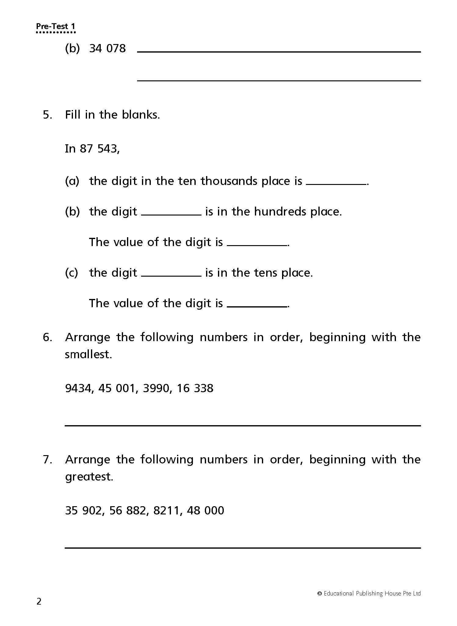 Primary 4 Diagnostic Practice In Maths (5th Edition)