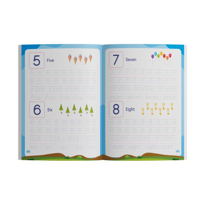 Math Writing For Kindergarten (Age 5-6)