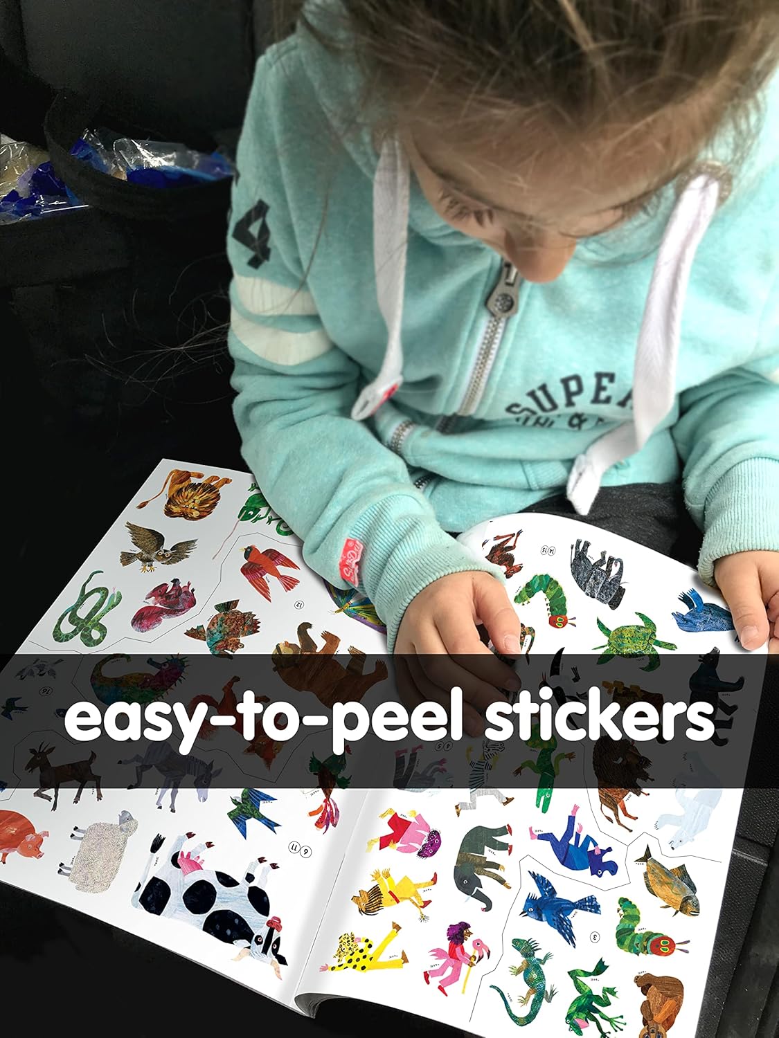 The World of Eric Carle Sticker Book Treasury – Paperback 