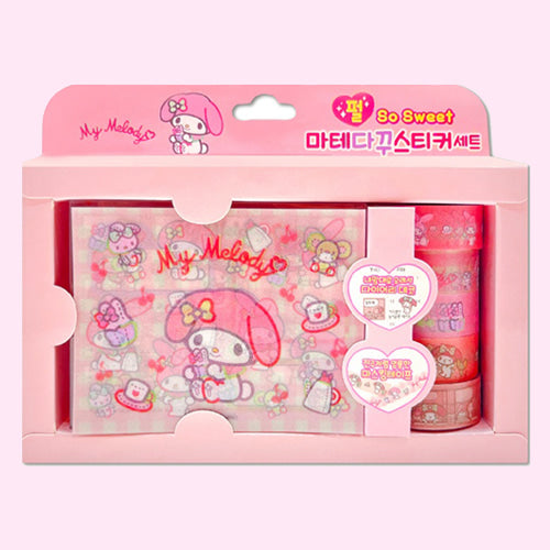 Sanrio My Melody Deco Tape & Sticker Set