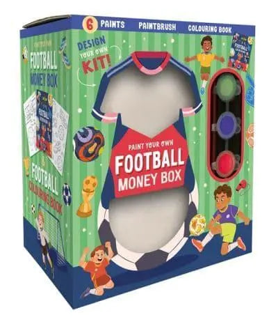 Paint Your Own Football Money Box - DIY Money Box Craft Kit