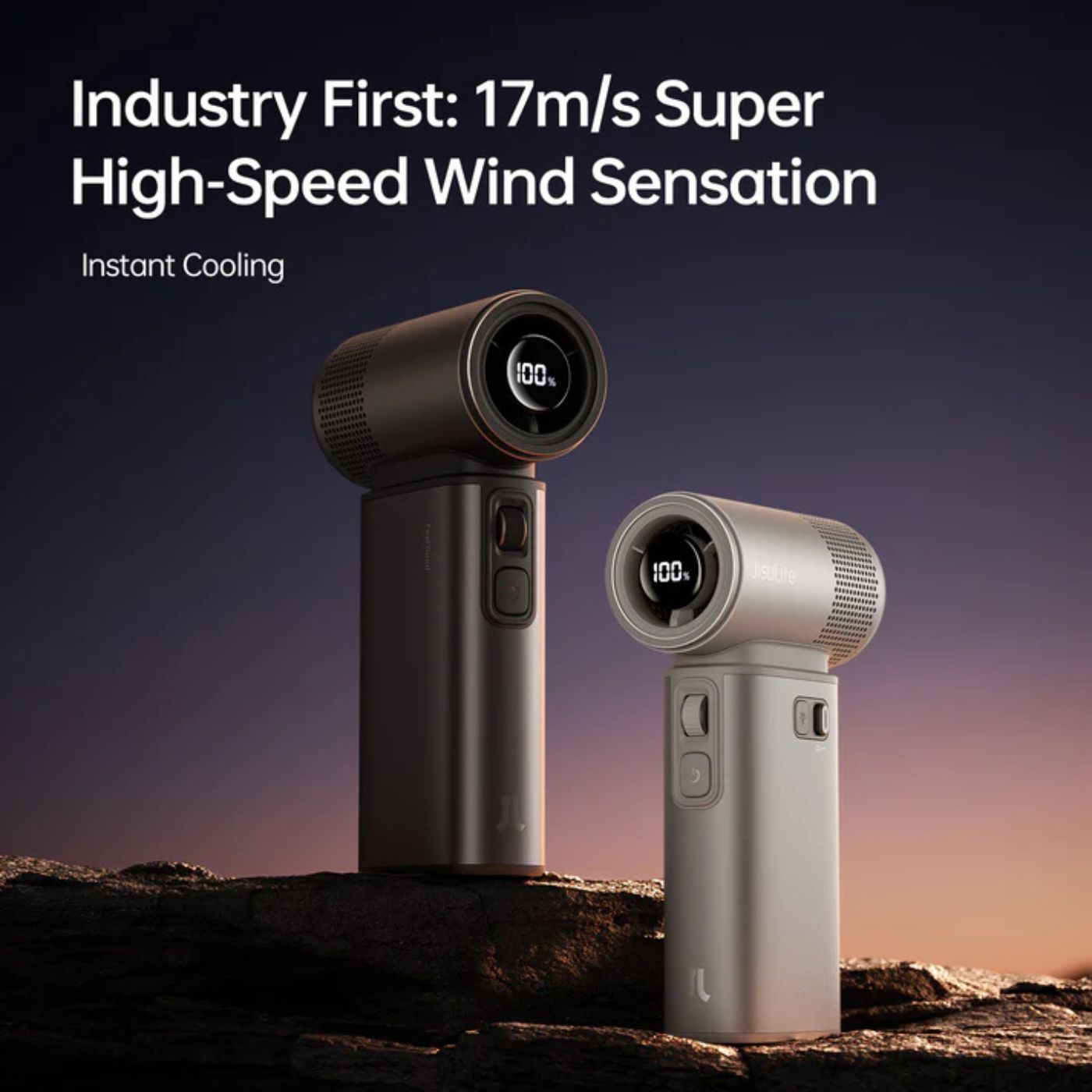 JisuLife Handheld Fan Ultra2 - Light Brown