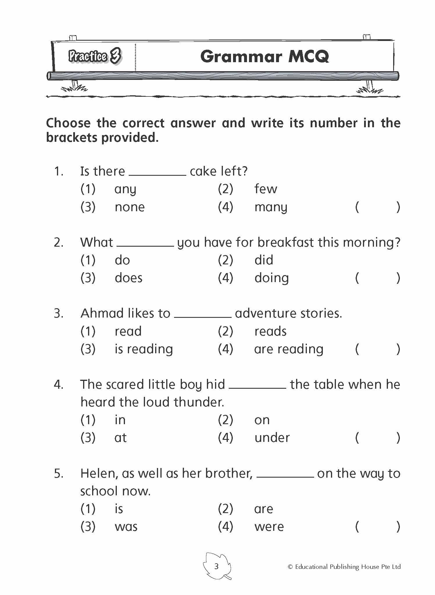Primary 1 English Practice 1000+