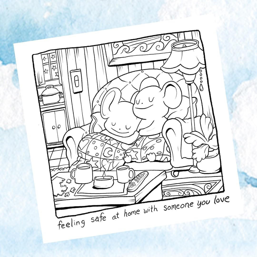 Little Joys: A Happy and Hopeful Colouring Book, The Perfect Mindful Gift