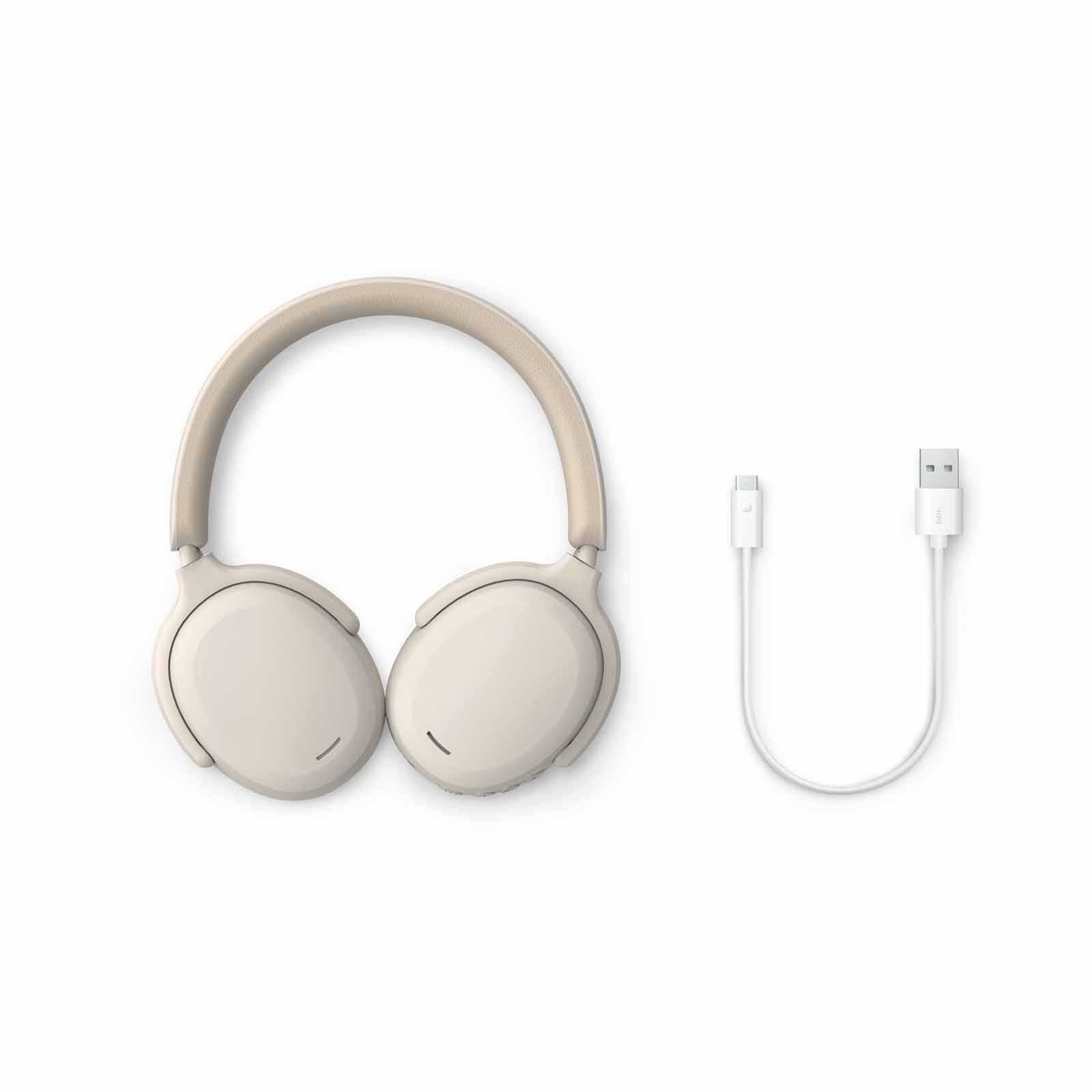 PHILIPS 2000 Series Over-Ear Wireless Headphones TAH2300 – Beige