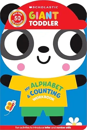 Giant Toddler: My Alphabet & Counting Workbook (Scholastic Early Learners) Paperback