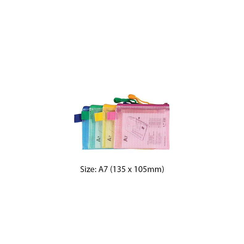 Coloured Mesh Bag A7