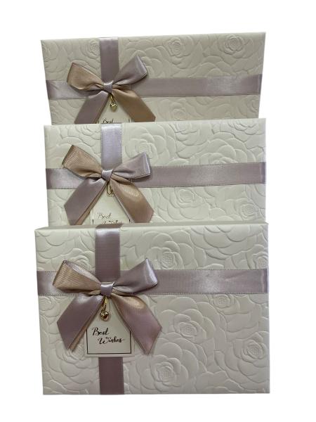 Gift Box (L) Emboss 29*21*9.5