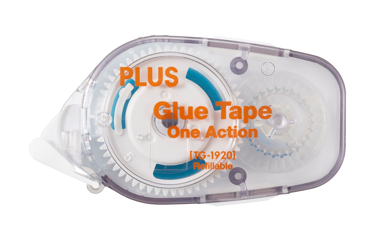PLUS ONE ACTION GLUE TAPE 8.4MMX8M CLEAR