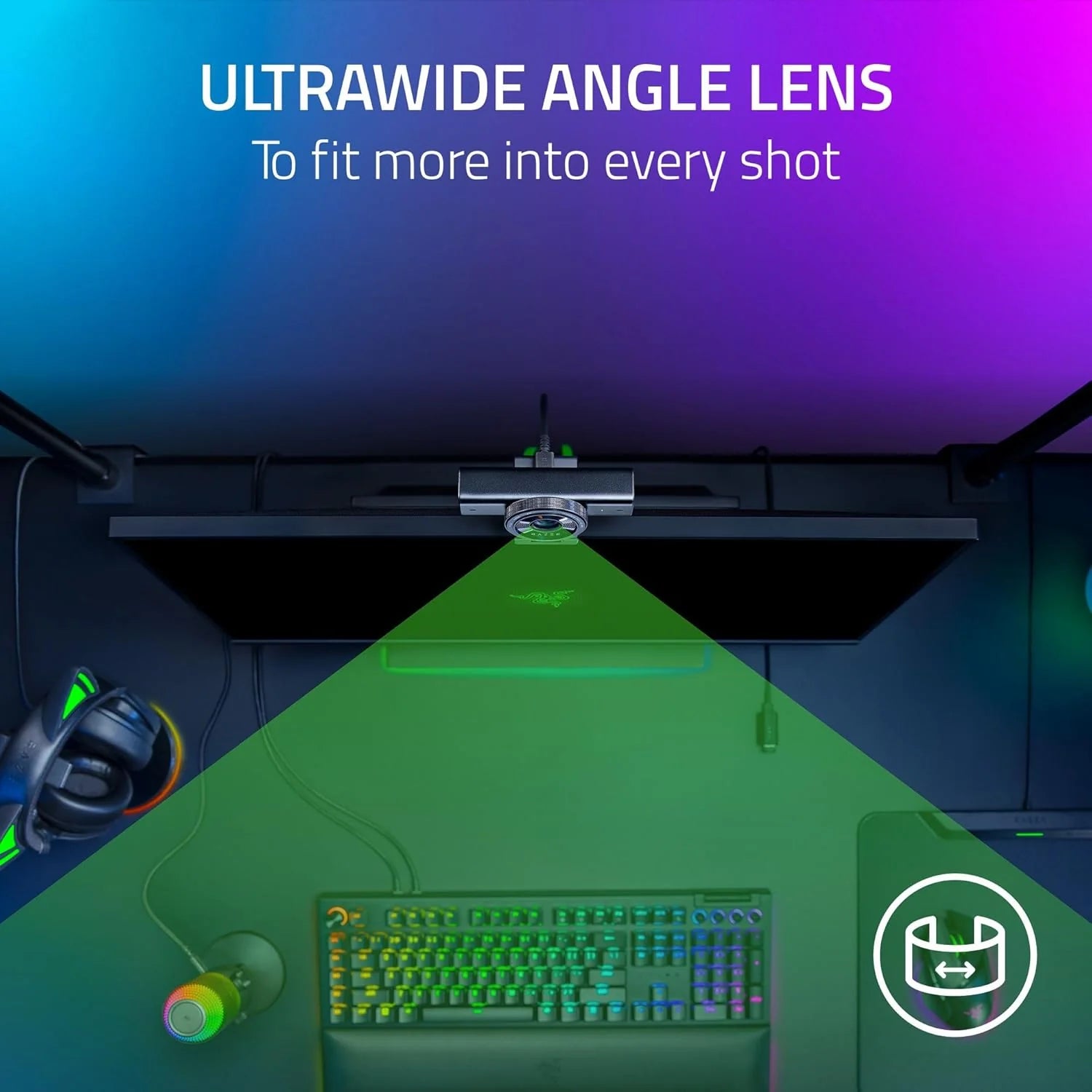 Razer Kiyo V2 4K 30FPS AI Webcam