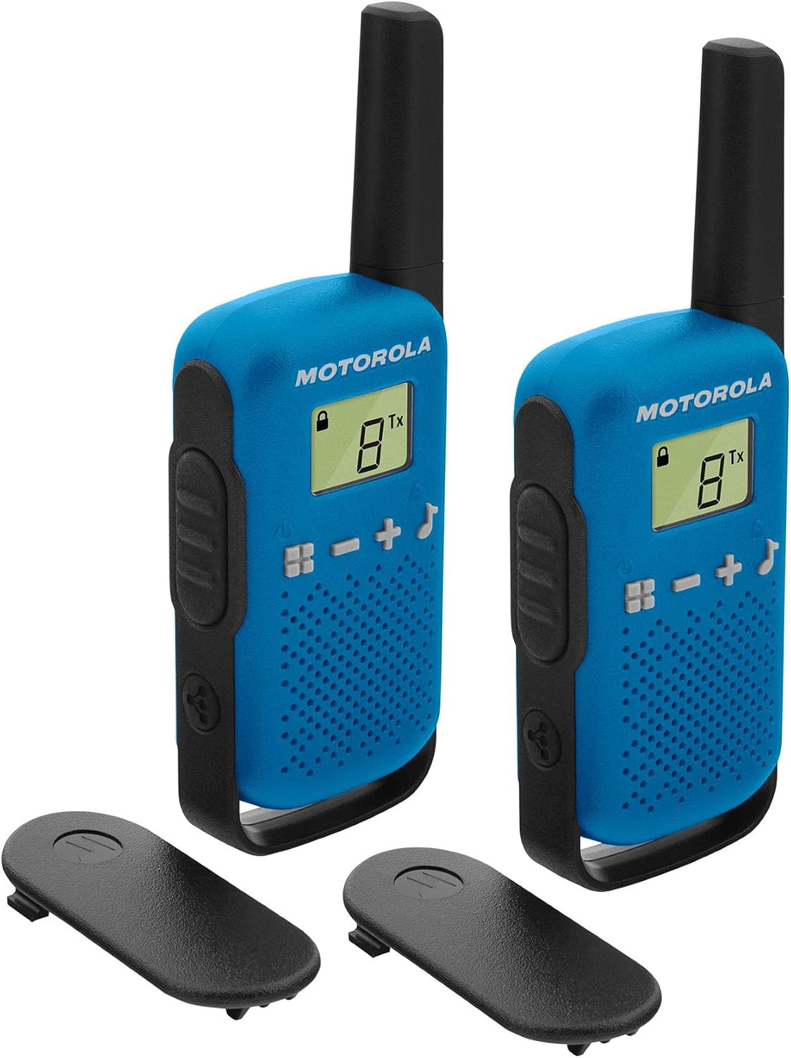 Motorola TalkAbout T42 License Free Two-way-Radio (Walkie Talkie), 4KM Twin Radio Pack