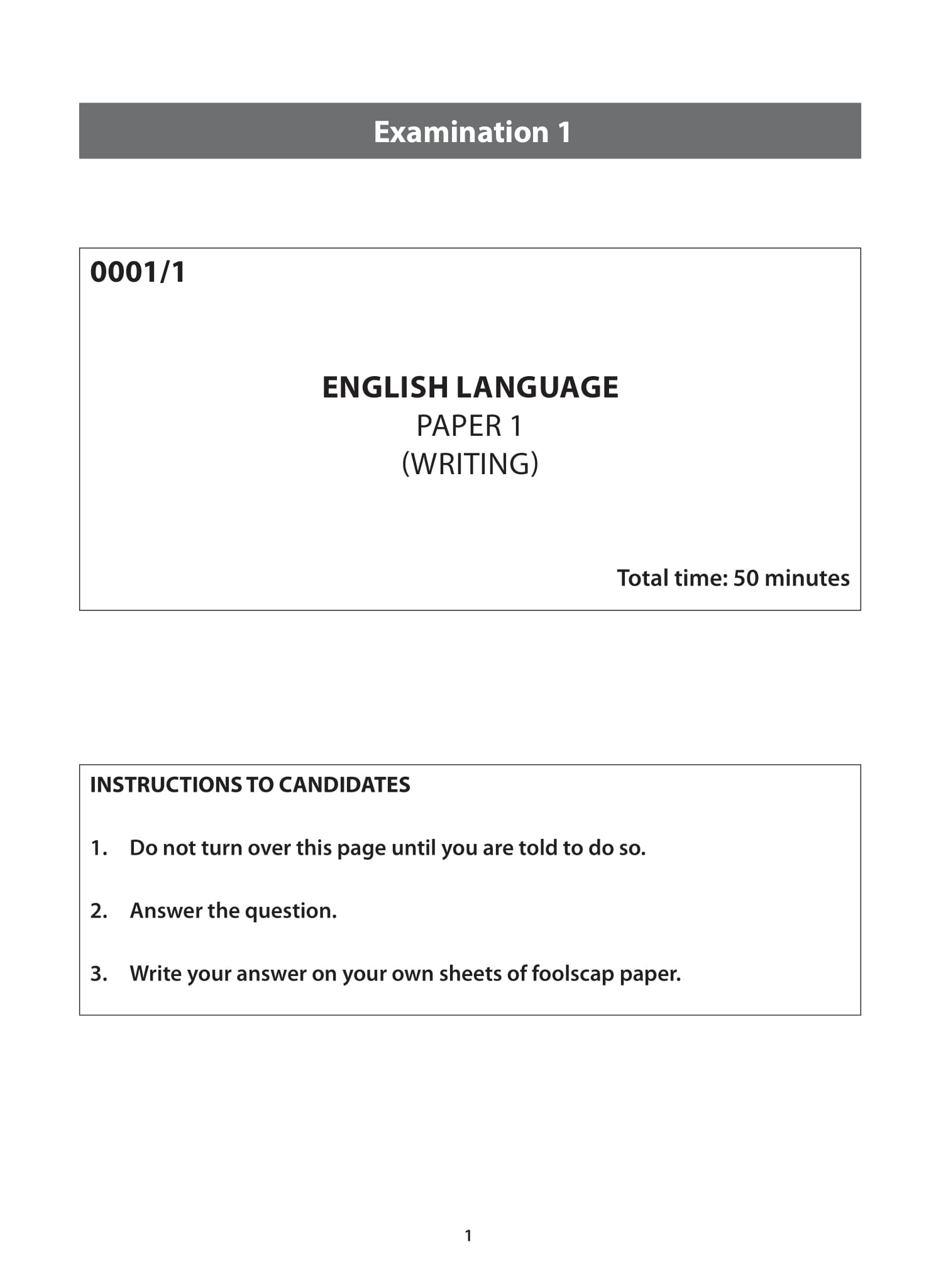 Primary 3 English Practice Papers Second Edition