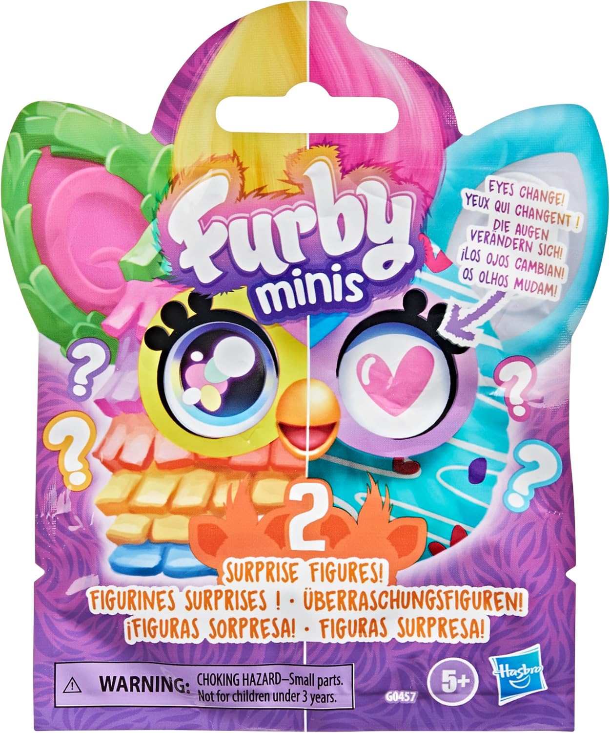 HASBRO FURBY MINIS 2 FIGURE SURPRISE BLIND BAG