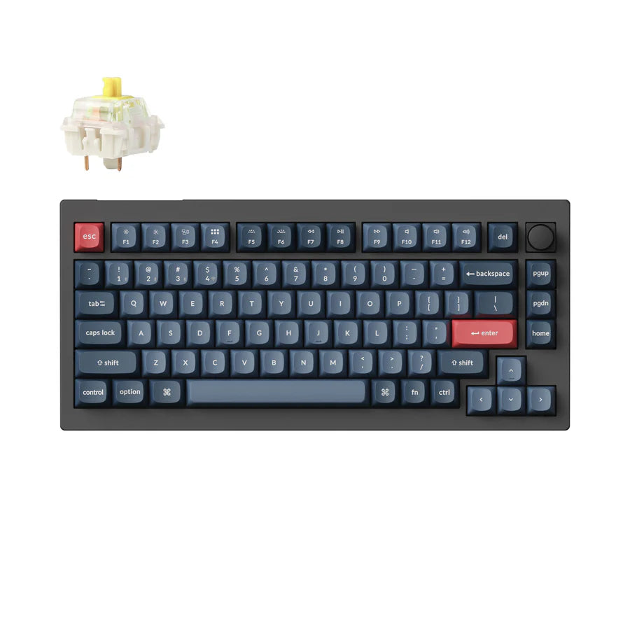 Keychron V1 Max - Carbon Black (Banana)