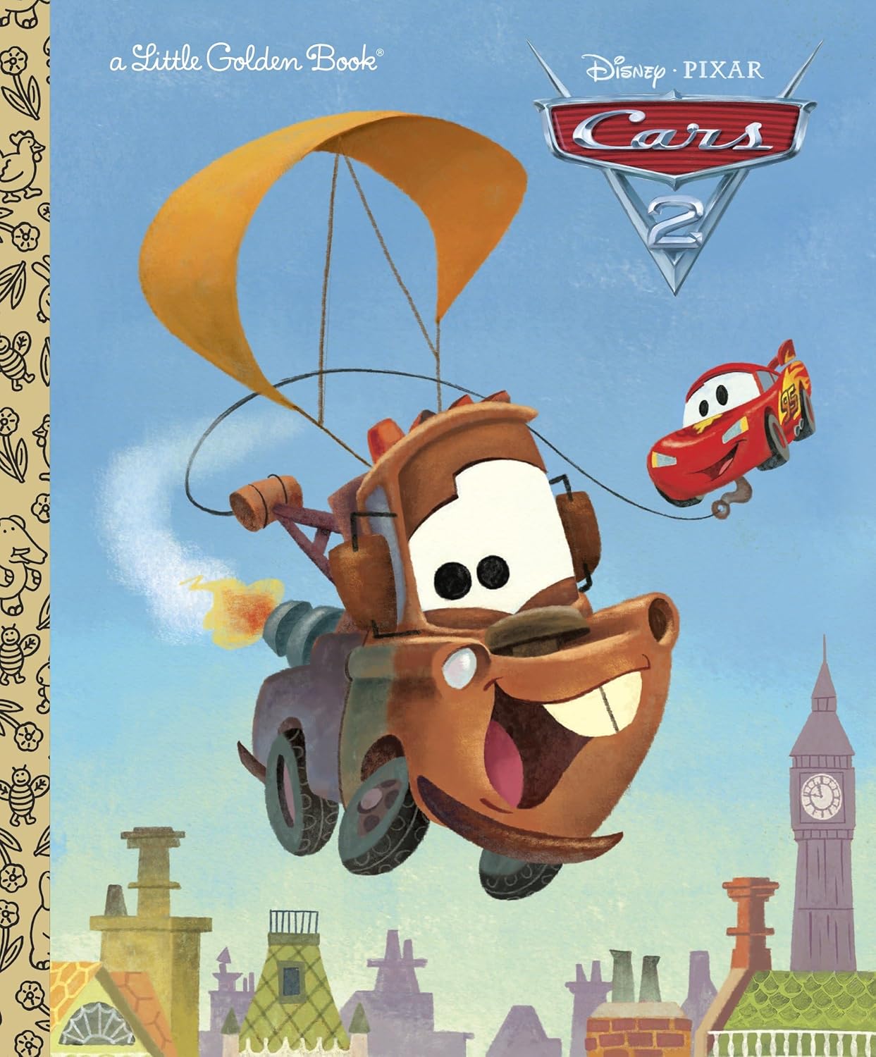 A Little Golden Book: Cars 2 (Hardcover)