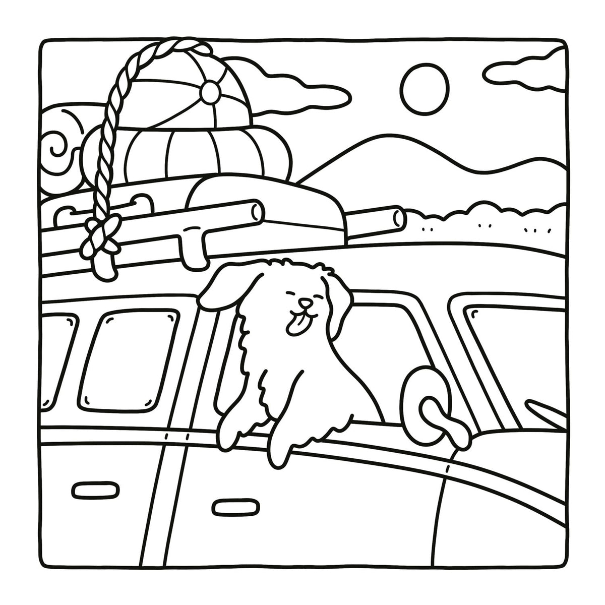 Dog Moments: Puppy Life Colouring Book for All Ages: 40 Cute Illustrated Colouring Pages Perfect for People Who Love Animals [Sunday Times Bestselling Author] (Hikaru Kotz Colouring Books) Paperback