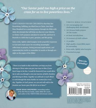 NLT THRIVE Creative Journaling Devotional Bible