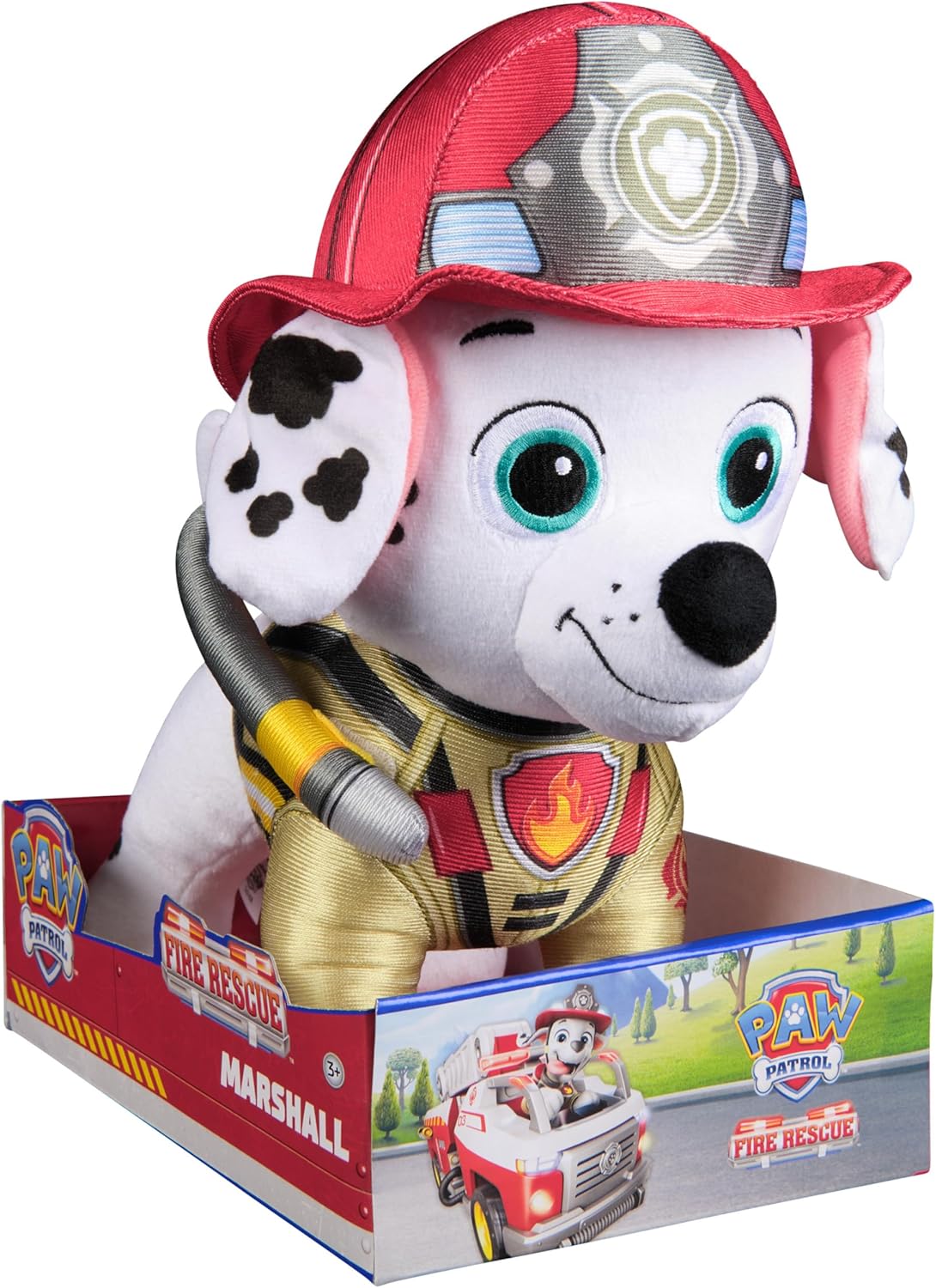 PAW PATROL FIRE RESCUE MARSHALL DELUXE 10 INCH PLUSH TOY