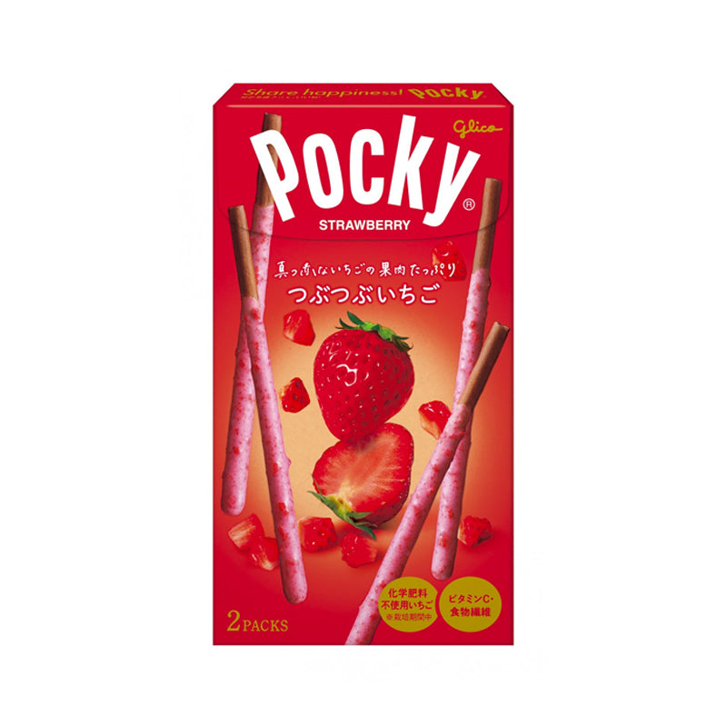 Glico Tsbu Ichio Pocky (strawberry) 58g