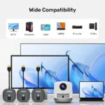 UNITEK V1711ABK01 Wireless 1080p HDMI Transmitter with Dual Receivers Kit