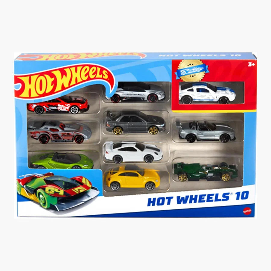 MATTEL HOT WHEELS 10 CAR PACK