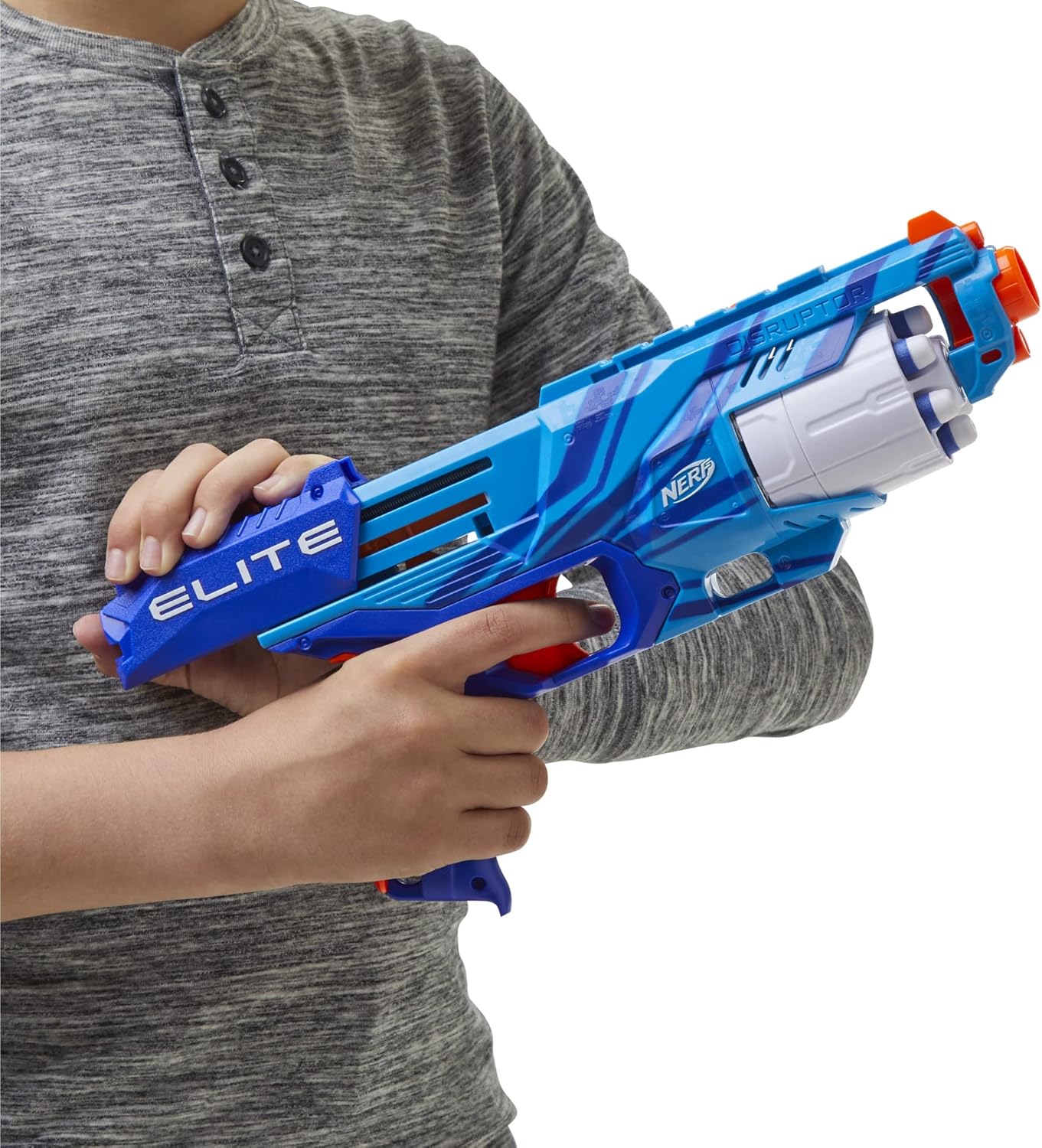 HASBRO NERF ELITE DISRUPTOR BLASTER REFLEX BLUE