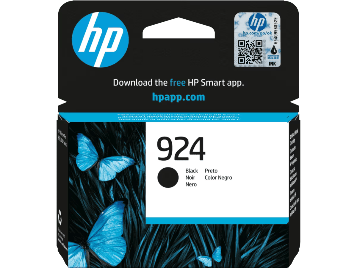 HP 924 Black Original Ink Cartridge 4K0U6NA