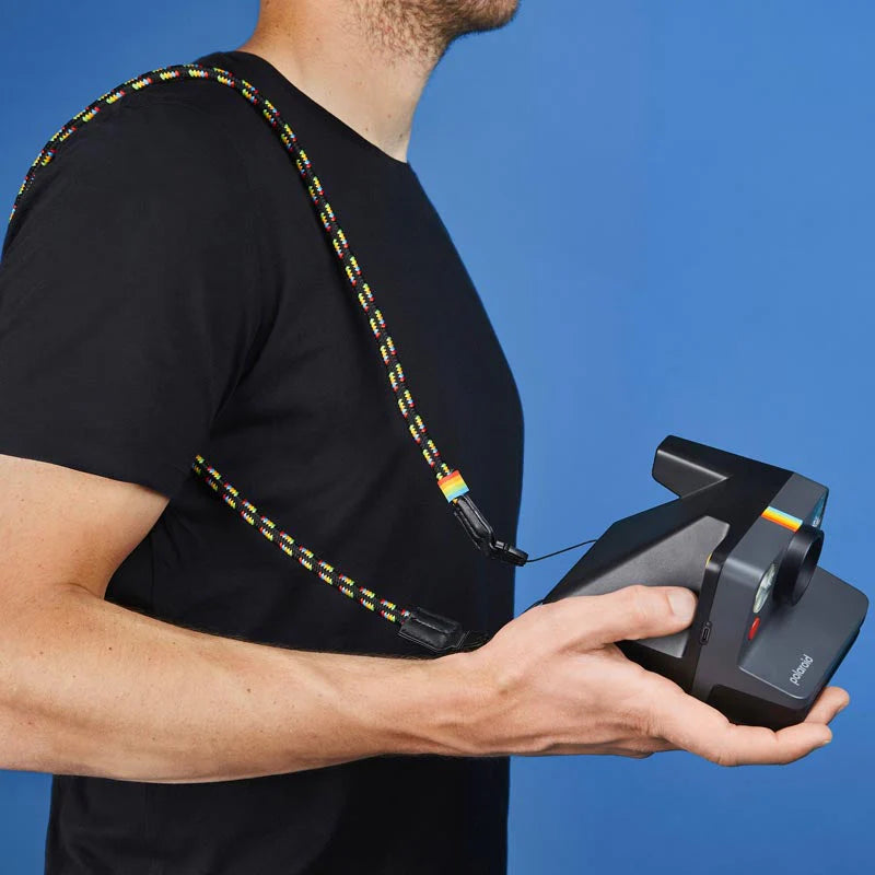 Strap Polaroid Camera Round - Rainbow