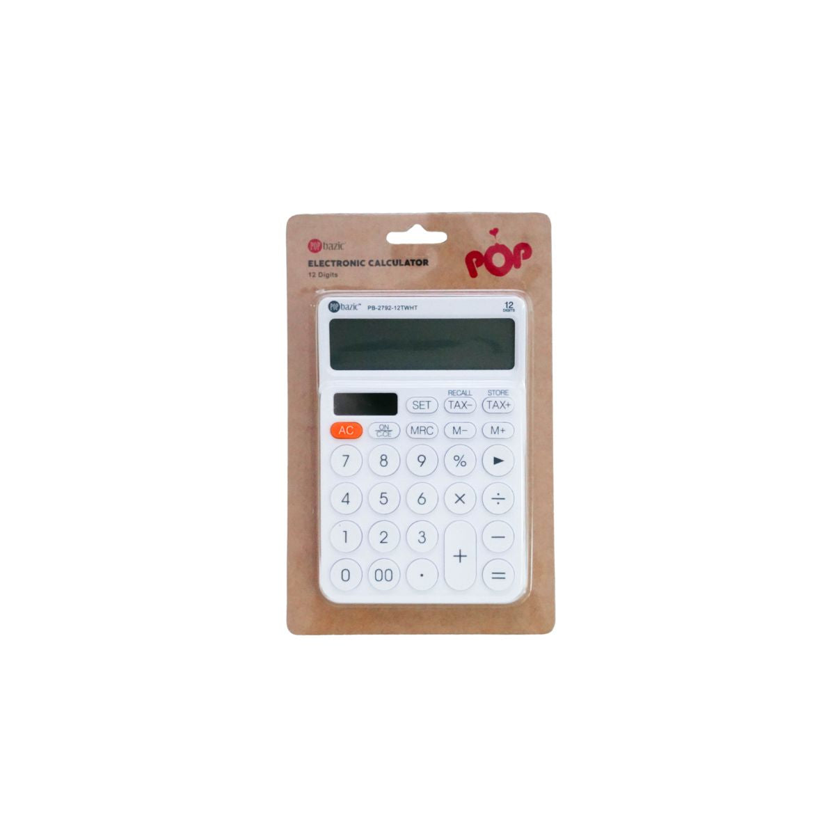 Pop Bazic 12 Digits Desktop Cal Pb-2792