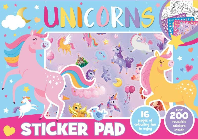 Unicorns Sticker Pad