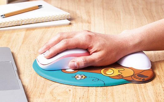 Elecom Bear Mouse Pad with Wrist Rest
